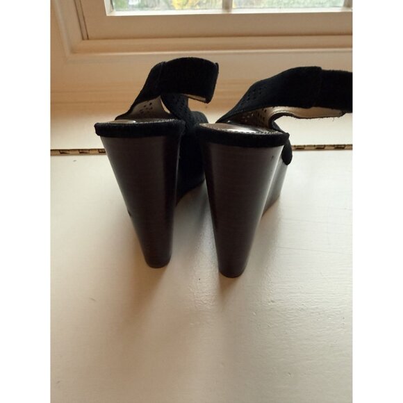 Coach Chasity Black Platform Heel Perforated Mesh Size Women's 6 NEW [jb] - Picture 11 of 15